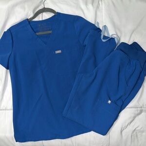 Figs Royal Blue Scrubs